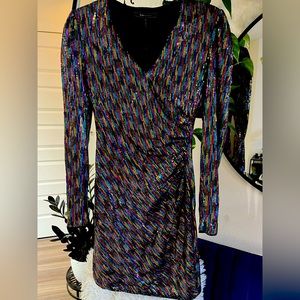 BCBG MaxAzria Sequins Dress, Party Dress. Size XS